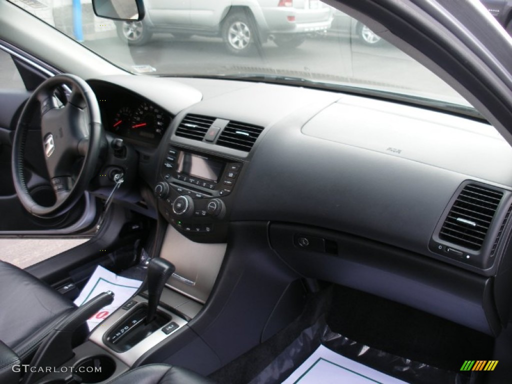 2003 Accord EX V6 Sedan - Satin Silver Metallic / Black photo #19