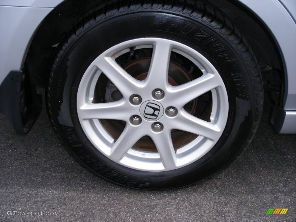2003 Accord EX V6 Sedan - Satin Silver Metallic / Black photo #34