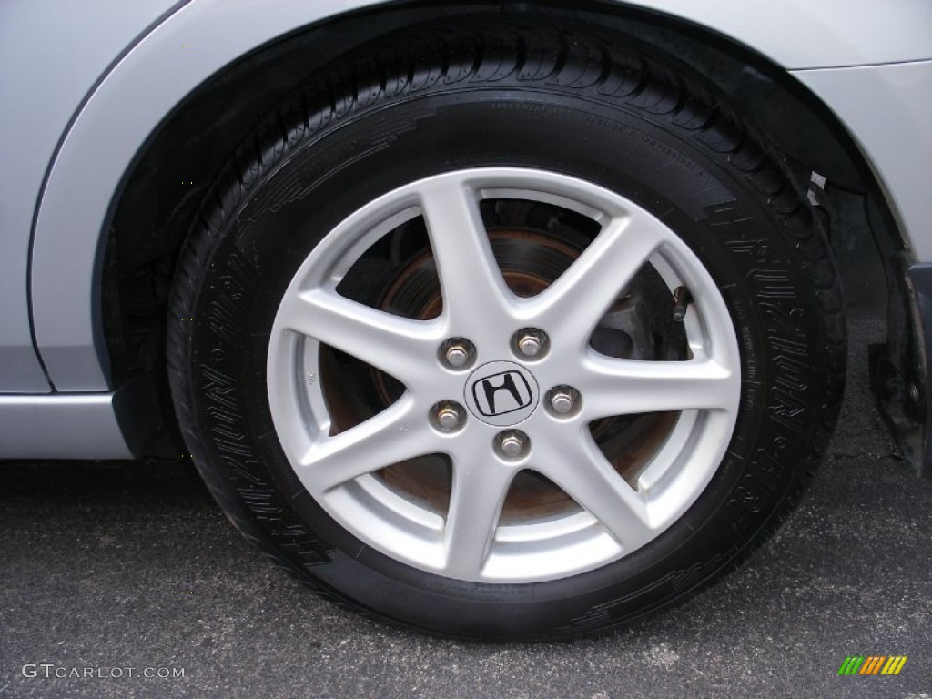2003 Accord EX V6 Sedan - Satin Silver Metallic / Black photo #35