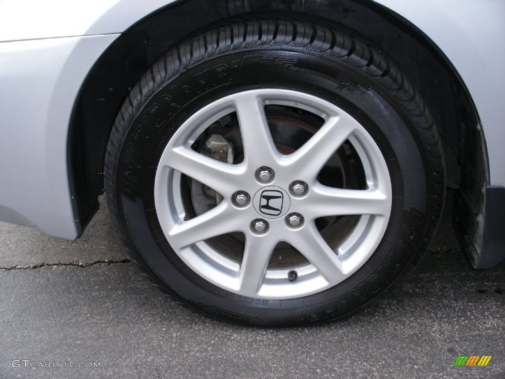 2003 Accord EX V6 Sedan - Satin Silver Metallic / Black photo #36