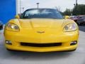 2008 Velocity Yellow Chevrolet Corvette Coupe  photo #5