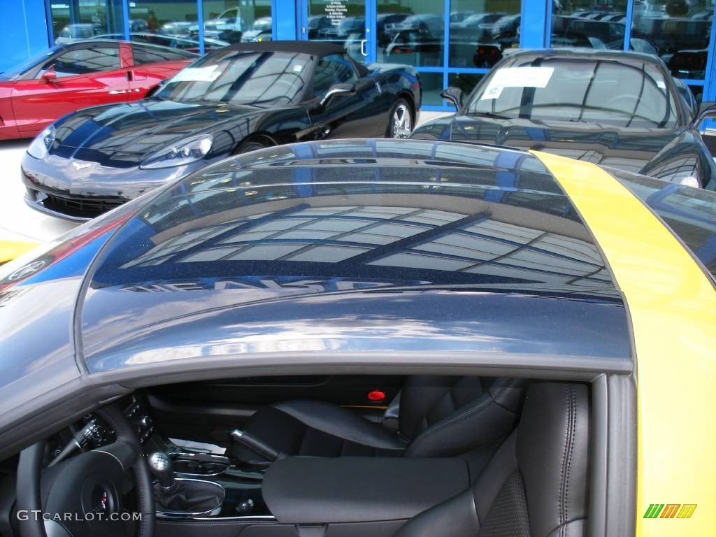 2008 Corvette Coupe - Velocity Yellow / Ebony photo #9