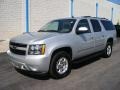 2010 Sheer Silver Metallic Chevrolet Suburban LT 4x4  photo #2