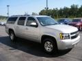 2010 Sheer Silver Metallic Chevrolet Suburban LT 4x4  photo #3