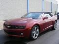 2011 Red Jewel Metallic Chevrolet Camaro LT/RS Convertible  photo #7