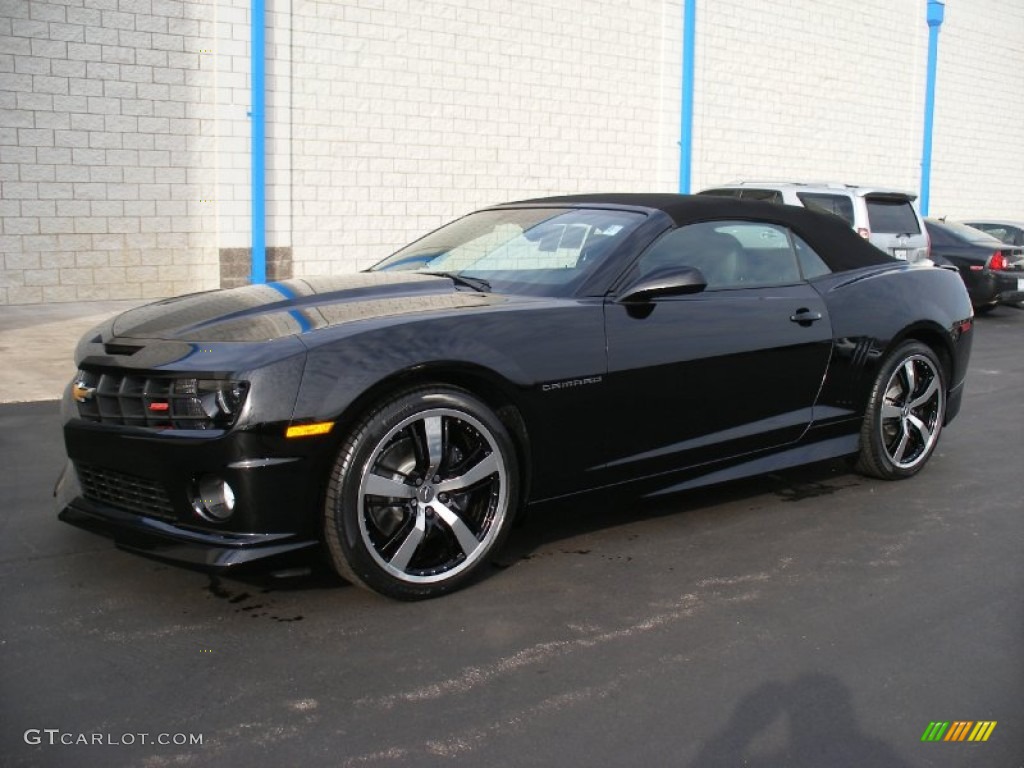 Black 2011 Chevrolet Camaro SS/RS Convertible Exterior Photo #58033214