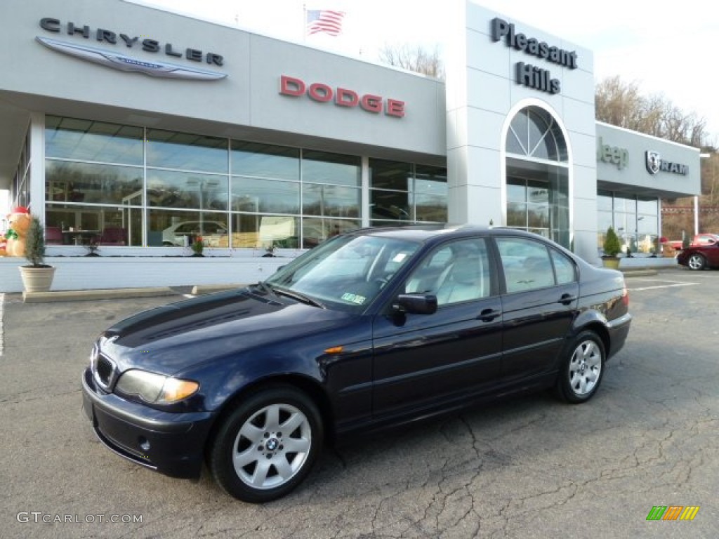 2003 3 Series 325xi Sedan - Orient Blue Metallic / Grey photo #1