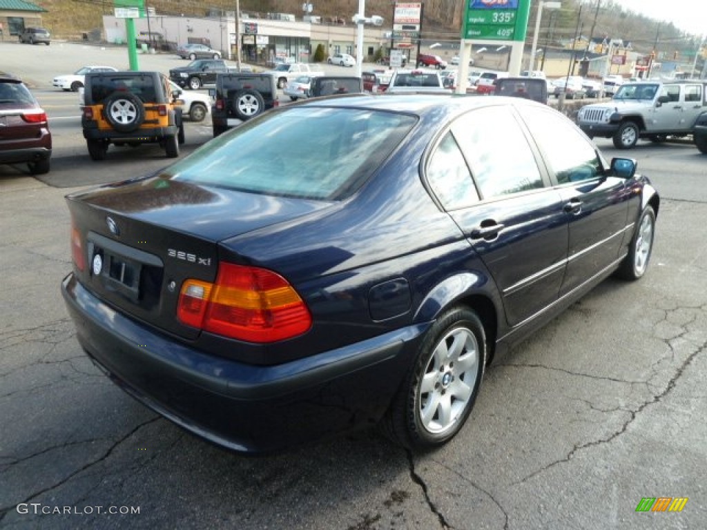 2003 3 Series 325xi Sedan - Orient Blue Metallic / Grey photo #5