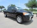 Galaxy Black - Titan SE Crew Cab Photo No. 7