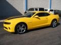2011 Rally Yellow Chevrolet Camaro SS/RS Coupe  photo #3