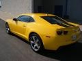 2011 Rally Yellow Chevrolet Camaro SS/RS Coupe  photo #14