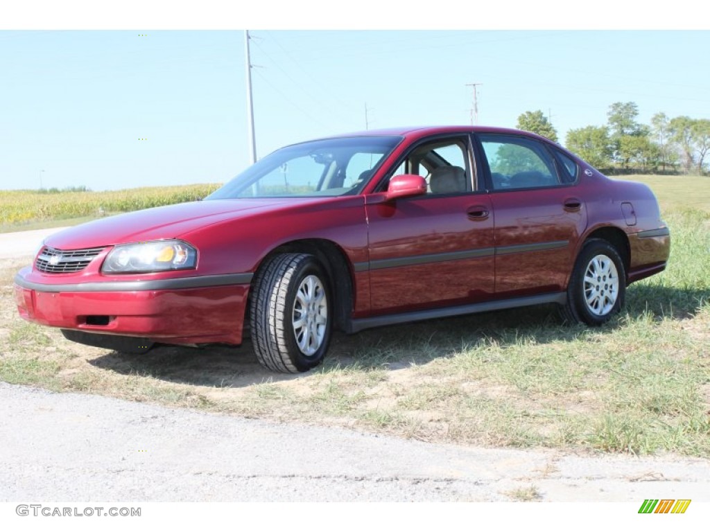 2005 Impala  - Sport Red Metallic / Medium Gray photo #5