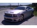 2005 Satin Silver Metallic Ford Mustang V6 Premium Coupe  photo #2