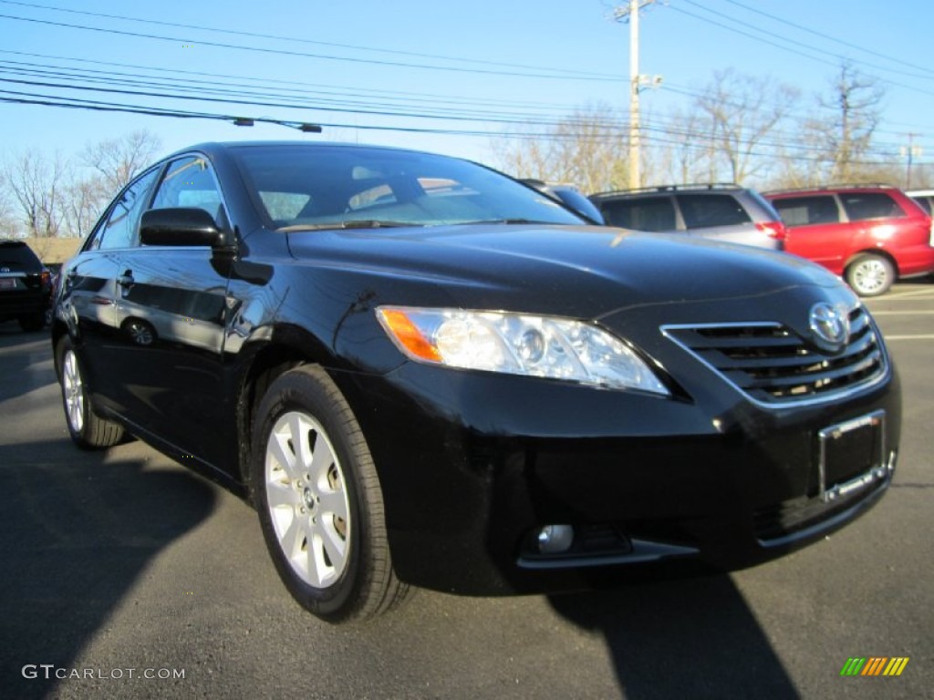 2008 Camry XLE - Black / Ash photo #3