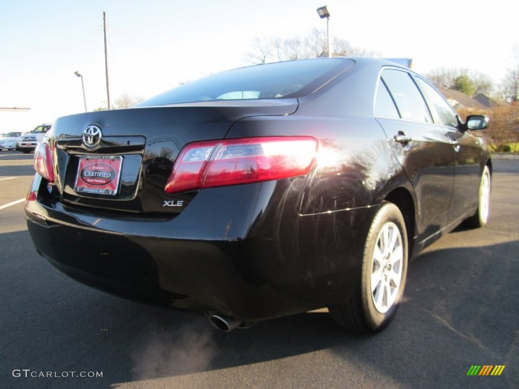 2008 Camry XLE - Black / Ash photo #5