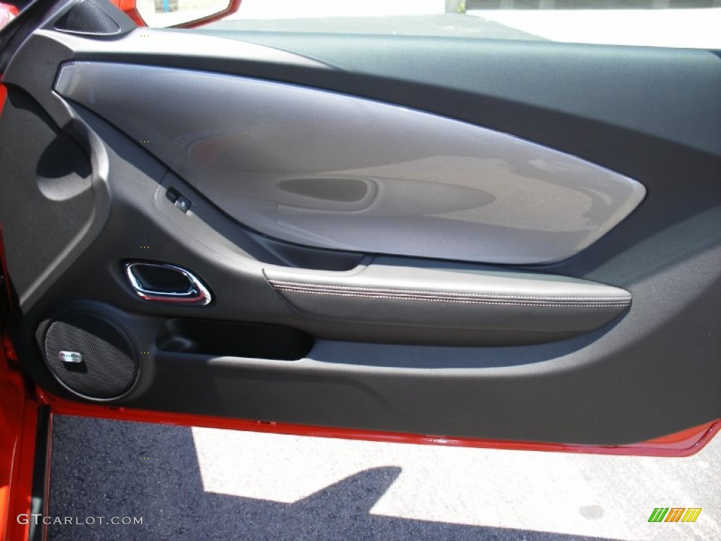 2010 Camaro SS/RS Coupe - Inferno Orange Metallic / Black photo #29