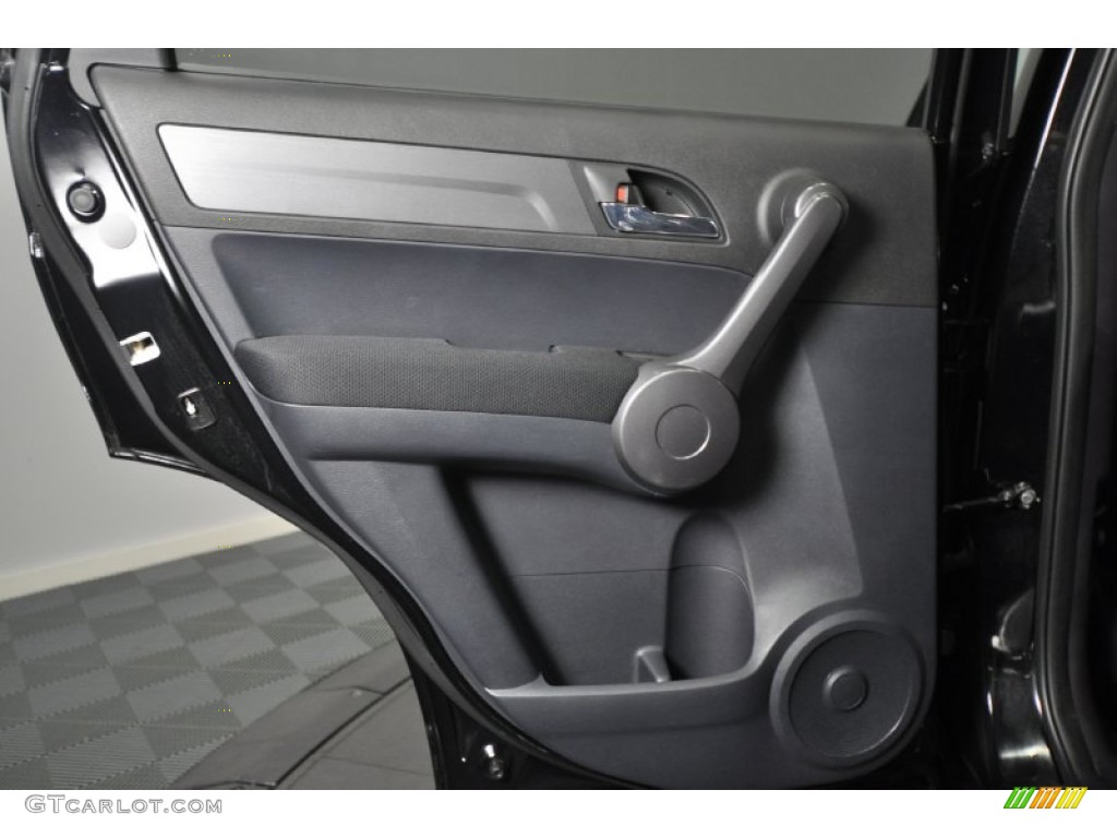 2008 CR-V EX 4WD - Nighthawk Black Pearl / Black photo #15