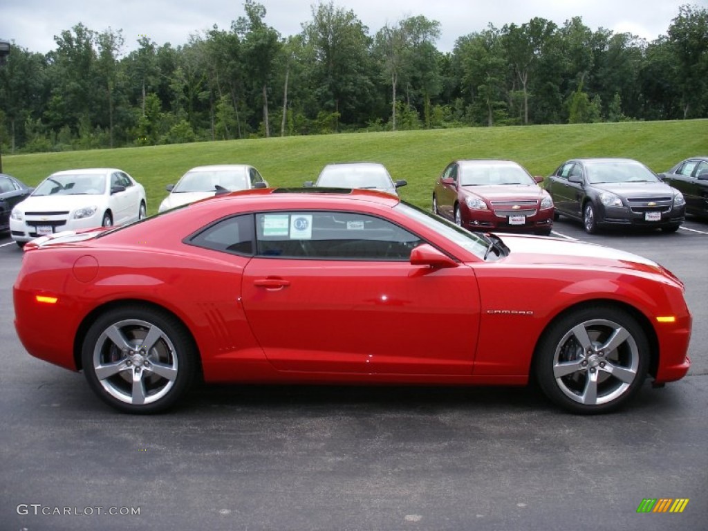 Victory Red 2010 Chevrolet Camaro SS/RS Coupe Exterior Photo #58037310