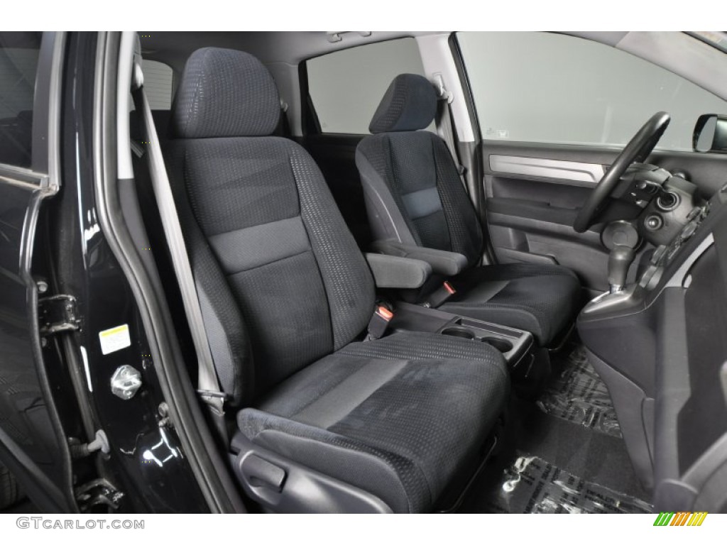 2008 CR-V EX 4WD - Nighthawk Black Pearl / Black photo #28