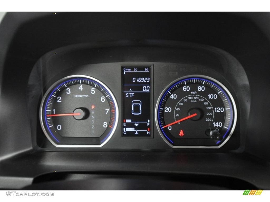 2008 CR-V EX 4WD - Nighthawk Black Pearl / Black photo #31