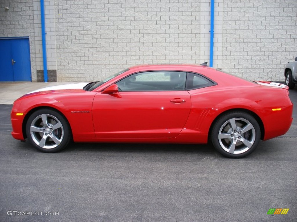 Victory Red 2010 Chevrolet Camaro SS/RS Coupe Exterior Photo #58037352