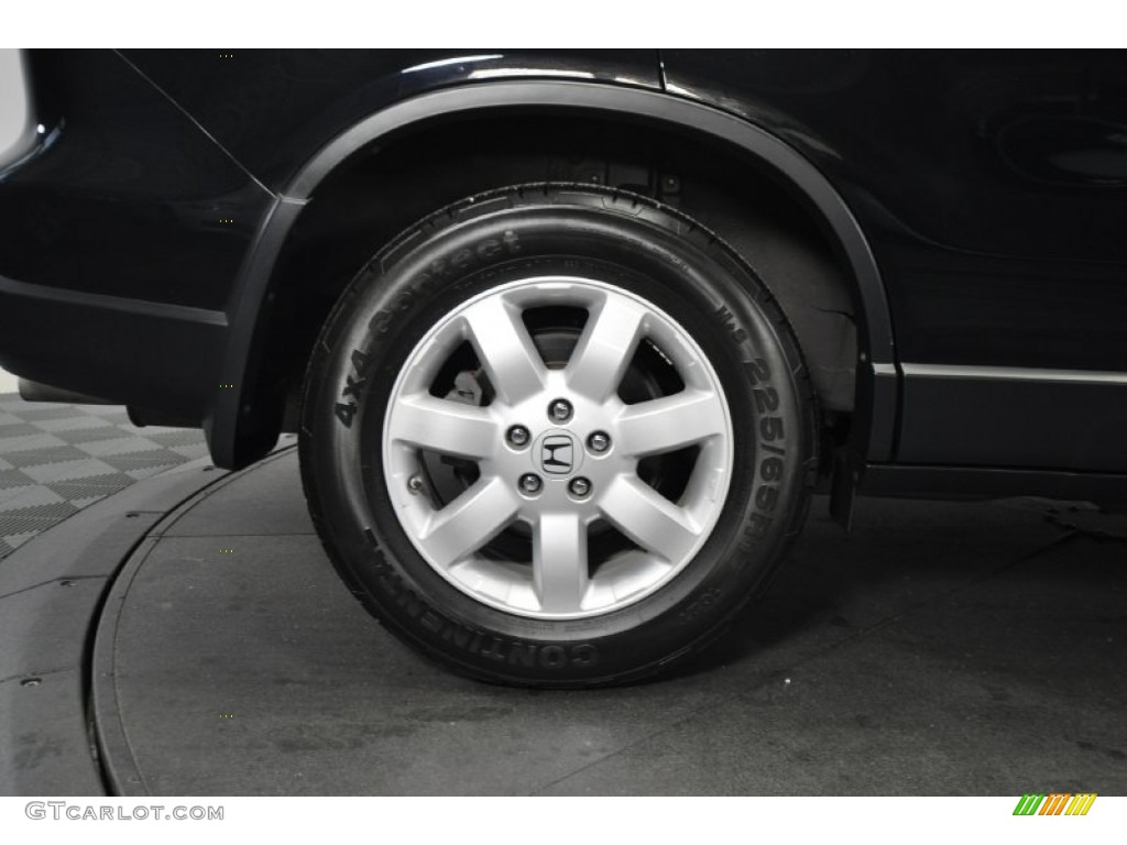 2008 CR-V EX 4WD - Nighthawk Black Pearl / Black photo #35