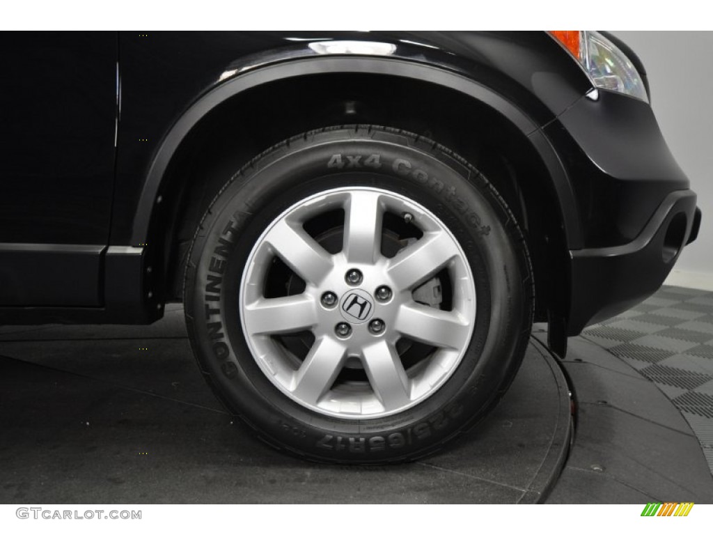 2008 CR-V EX 4WD - Nighthawk Black Pearl / Black photo #36