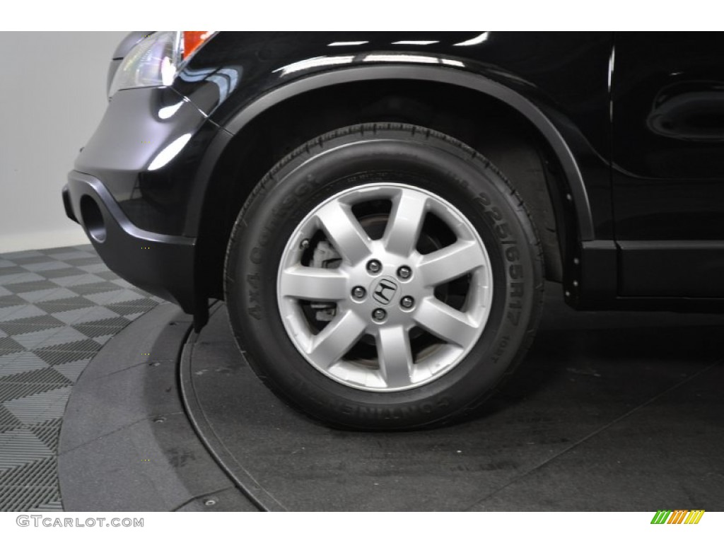 2008 CR-V EX 4WD - Nighthawk Black Pearl / Black photo #37