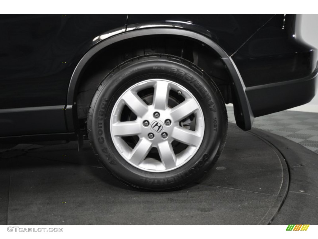 2008 CR-V EX 4WD - Nighthawk Black Pearl / Black photo #38