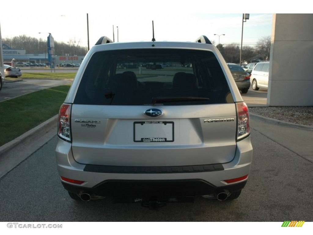 2009 Forester 2.5 X Limited - Spark Silver Metallic / Black photo #5