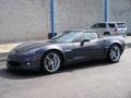 2010 Cyber Gray Metallic Chevrolet Corvette Grand Sport Convertible  photo #1