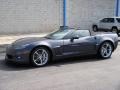 Cyber Gray Metallic 2010 Chevrolet Corvette Grand Sport Convertible Exterior
