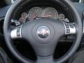 Ebony Black 2010 Chevrolet Corvette Grand Sport Convertible Steering Wheel