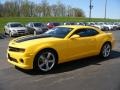 2010 Rally Yellow Chevrolet Camaro SS/RS Coupe  photo #4