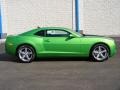 2010 Synergy Green Metallic Chevrolet Camaro LT Coupe  photo #6