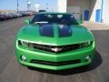 2010 Synergy Green Metallic Chevrolet Camaro LT Coupe  photo #8