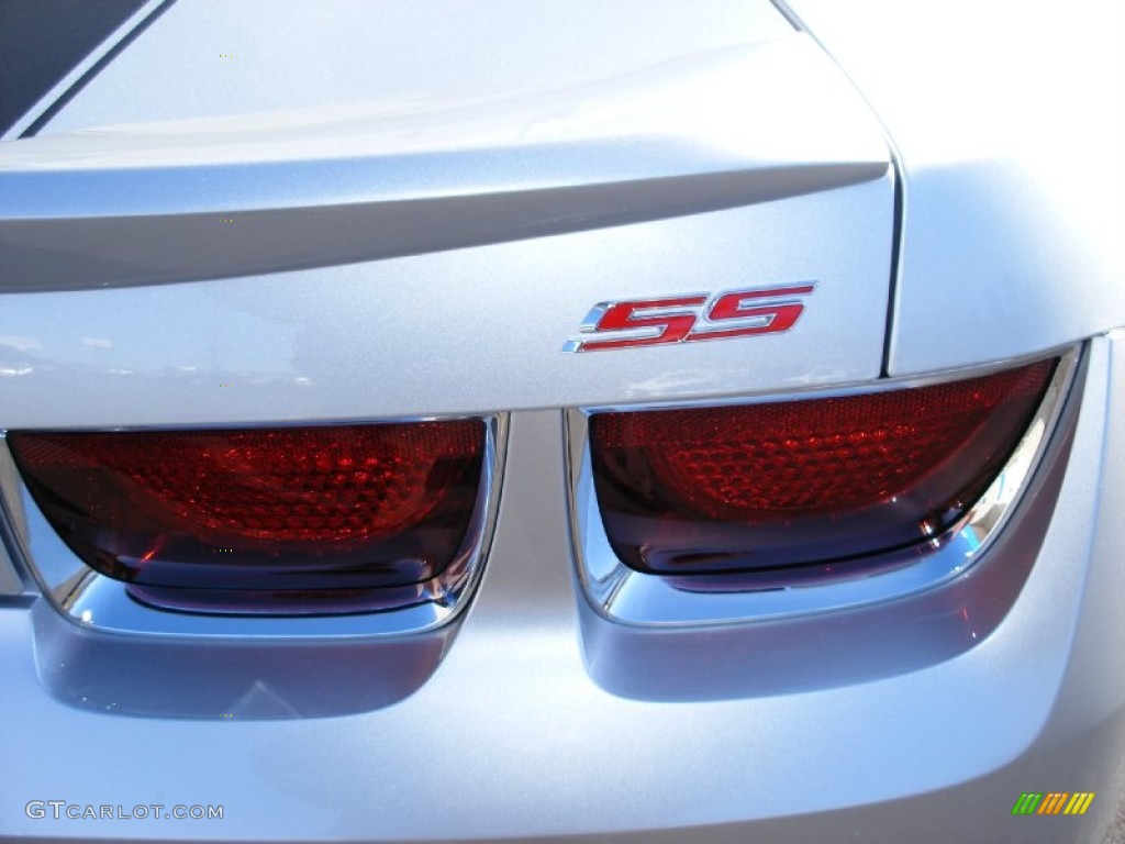 2010 Camaro SS/RS Coupe - Silver Ice Metallic / Black photo #23