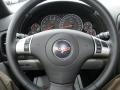 2010 Chevrolet Corvette Titanium Gray Interior Steering Wheel Photo