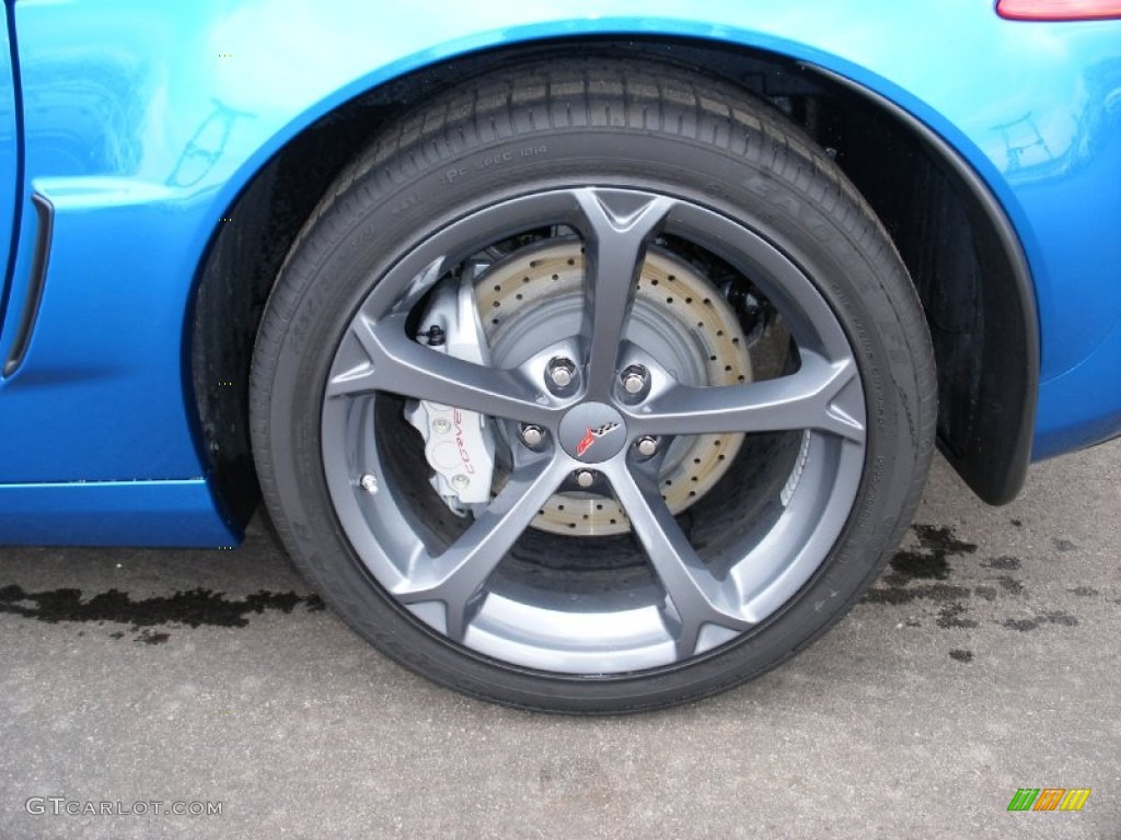 2010 Chevrolet Corvette Grand Sport Coupe Wheel Photo #58039489