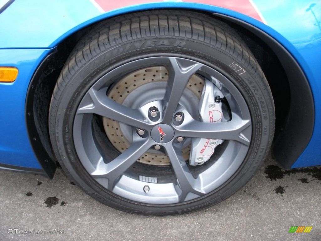 2010 Chevrolet Corvette Grand Sport Coupe Wheel Photo #58039498