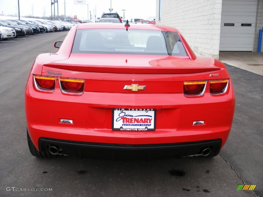 2010 Camaro LT/RS Coupe - Victory Red / Black photo #8