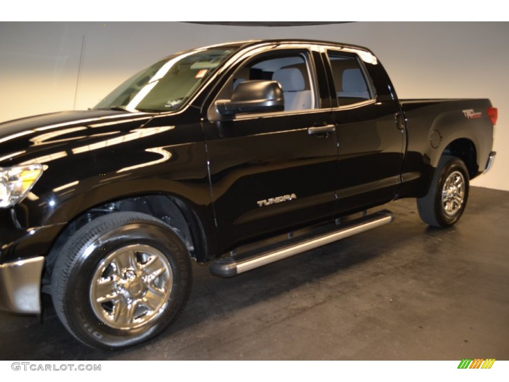 2011 Tundra Double Cab - Black / Graphite Gray photo #8