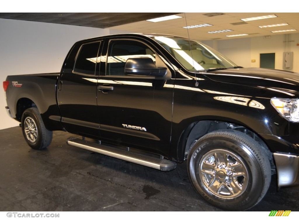 2011 Tundra Double Cab - Black / Graphite Gray photo #9