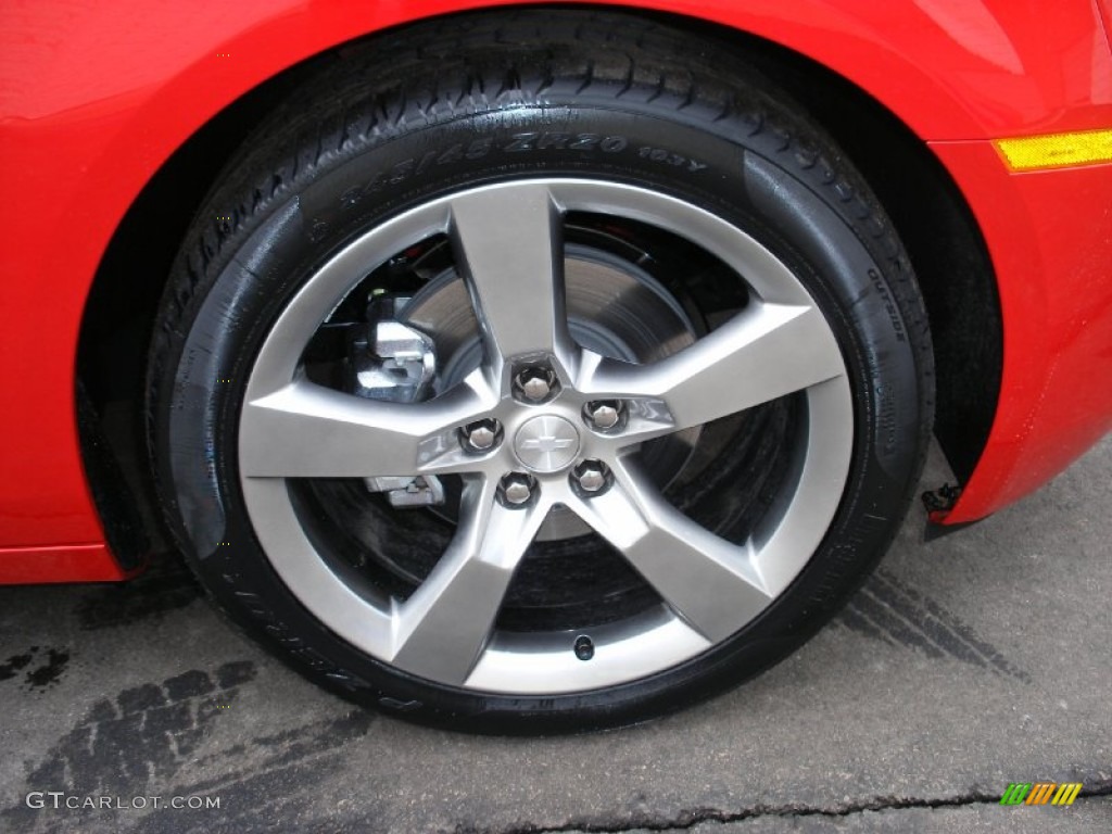 2010 Camaro LT/RS Coupe - Victory Red / Black photo #25