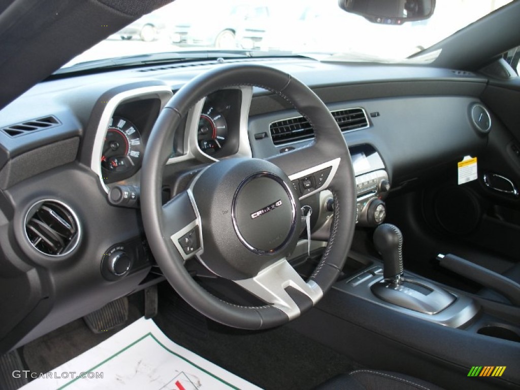 2010 Camaro LT/RS Coupe - Black / Black photo #16