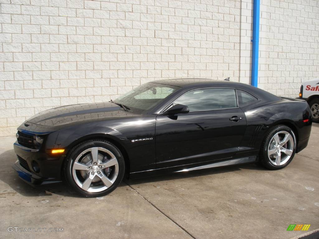 Black 2010 Chevrolet Camaro SS/RS Coupe Exterior Photo #58040110