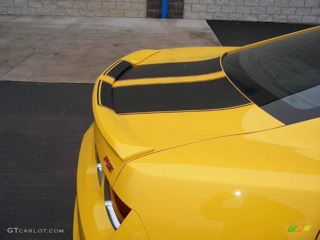 2010 Camaro LT/RS Coupe - Rally Yellow / Black photo #21