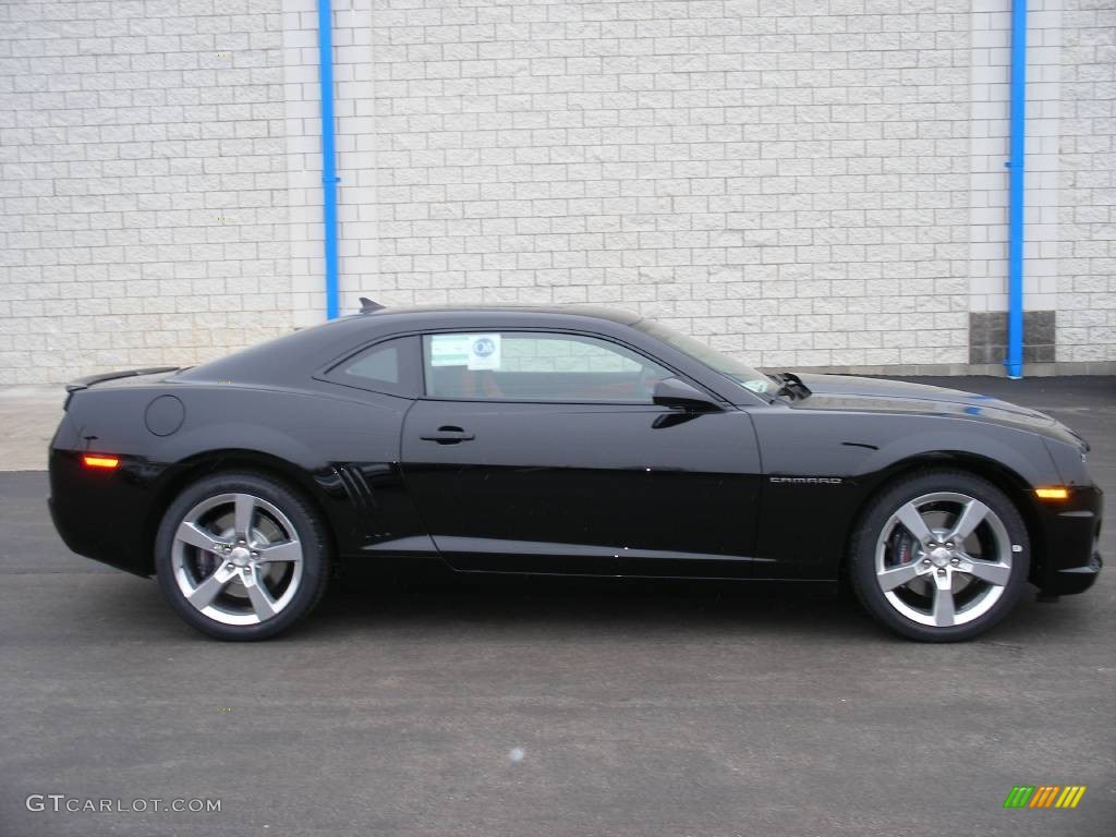 Black 2010 Chevrolet Camaro SS/RS Coupe Exterior Photo #58040728