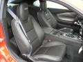 Black 2010 Chevrolet Camaro SS/RS Coupe Interior Color