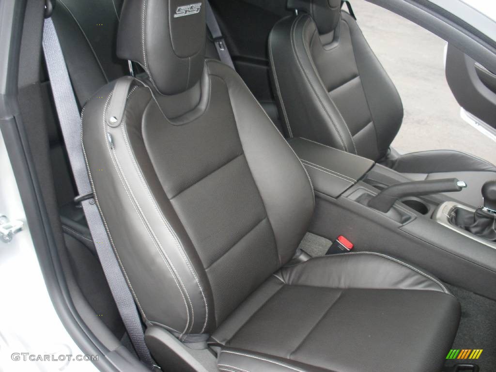 2010 Camaro SS/RS Coupe - Silver Ice Metallic / Black photo #15